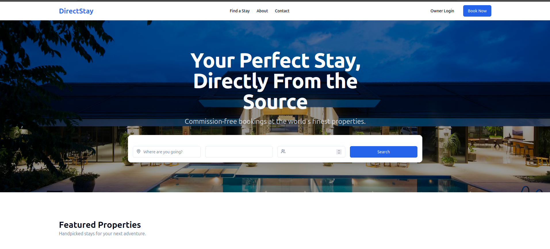Guesthouse Booking System